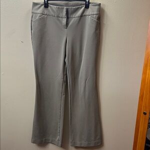 Tan Flared Trousers